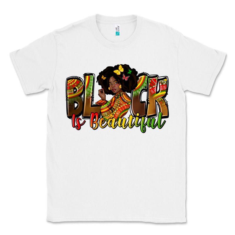 Black Is Beautiful Juneteenth Classic Tee by Zillion Design Studio | Teevron