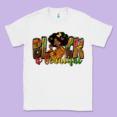 Black Is Beautiful Juneteenth Classic Tee Designed By Zillion Design Studio