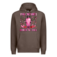 Coffee valentines is a bunch of bull Premium Hoodie - MaliasSmallBusiness