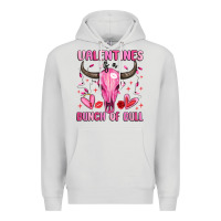 Dove Grey valentines is a bunch of bull Premium Hoodie - MaliasSmallBusiness