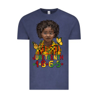 Juneteenth 1865 Black Boy Vintage Tee | Teevron