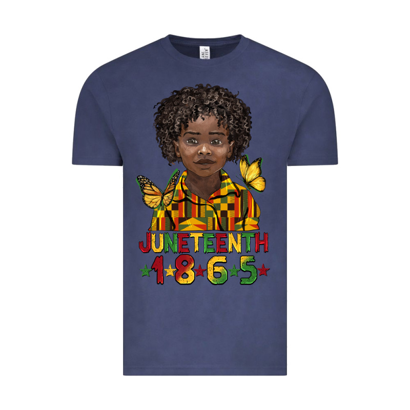 Juneteenth 1865 Black Boy Vintage Tee by BarkalooDesign | Teevron