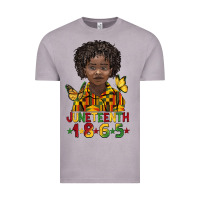 Vintage Zinc juneteenth 1865 black boy Vintage Tee - BarkalooDesign