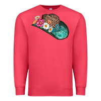 Cardinal cowboy hat Premium Sweatshirt - AdoDesignShop