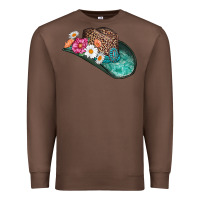 Chestnut cowboy hat Premium Sweatshirt - AdoDesignShop