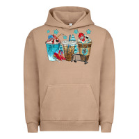 Pigment Burro hockey coffee cups bbs Urban Hoodie - BundleAndBundleShop
