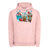 Pigment Salmon hockey coffee cups bbs Urban Hoodie - BundleAndBundleShop