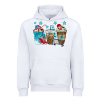 White hockey coffee cups bbs Urban Hoodie - BundleAndBundleShop