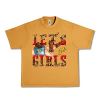 Peanut Butter lets go girls tbw Urban Heavy Tee - texasbilliewilder