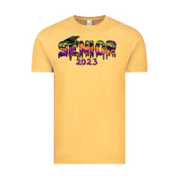 Vintage Mustard senior 2023 halloween Vintage Tee - RanaPortraitStore
