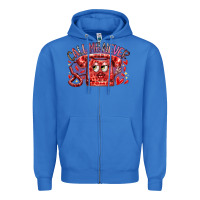 True Royal call me never Zipper Hoodie - RacoonDesign