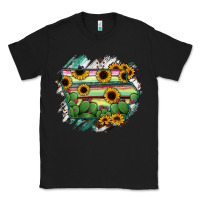 Black Iowa State Map Classic Tee - RanaPortraitStore