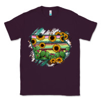 Plum Iowa State Map Classic Tee - RanaPortraitStore