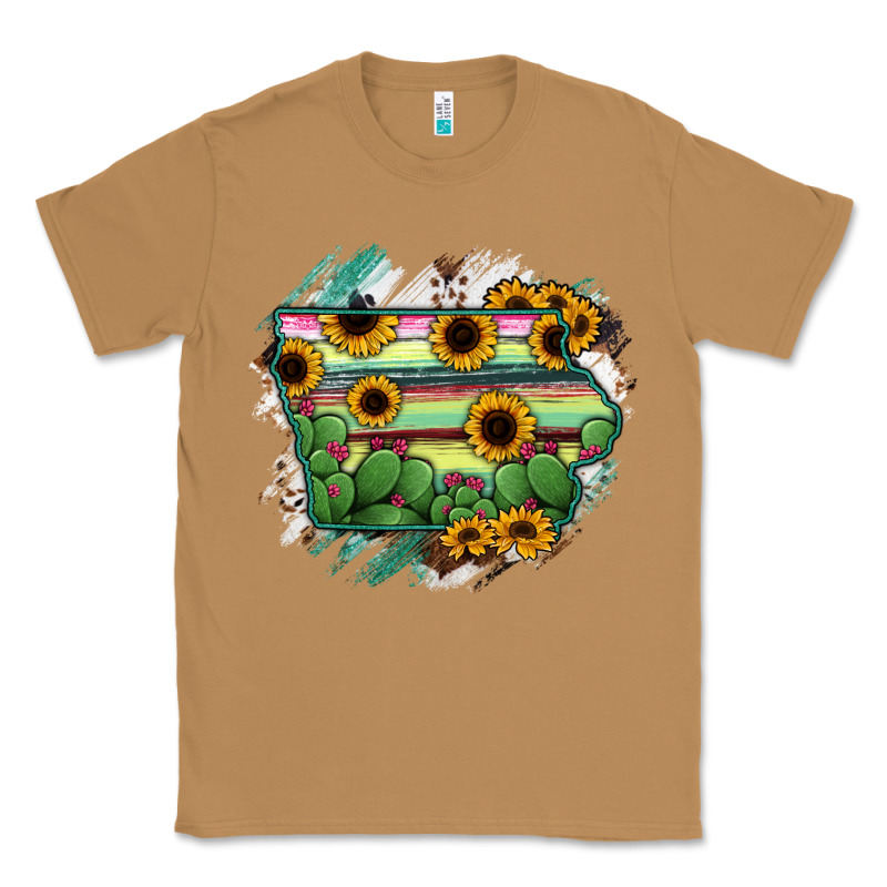 Iowa State Map Classic Tee by RanaPortraitStore | Teevron