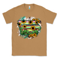 Toasted Coconut Iowa State Map Classic Tee - RanaPortraitStore