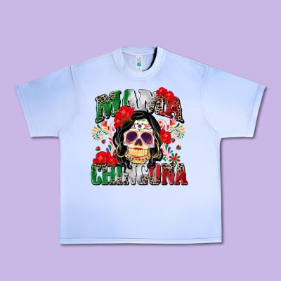 Mama Chingona Urban Heavy Tee Designed By Zillion Design Studio