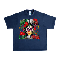 Navy mama chingona Urban Heavy Tee - Zillion Design Studio