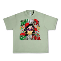 Oil Green mama chingona Urban Heavy Tee - Zillion Design Studio