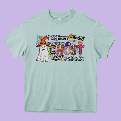 Ghost Heavy Core Tee Designed By Cowhidedigitalart