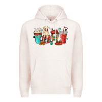 Pale Pink dog mama golden retriever Premium Hoodie - MaliasSmallBusiness