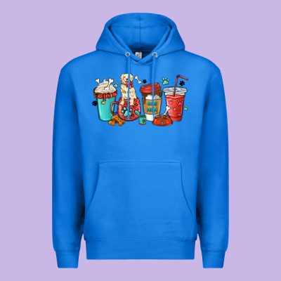 Dog Mama Golden Retriever Premium Hoodie Designed By Maliassmallbusiness