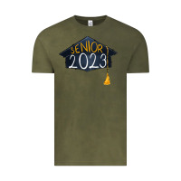 Vintage Olive senior 2023 graduation Vintage Tee - RanaPortraitStore
