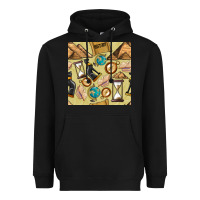 Black history seamless pattern Heavyweight Hoodie - BundleAndBundleShop