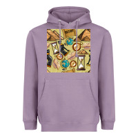 Lavender history seamless pattern Heavyweight Hoodie - BundleAndBundleShop