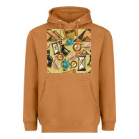 Meerkat history seamless pattern Heavyweight Hoodie - BundleAndBundleShop