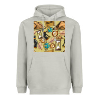 History Seamless Pattern Heavyweight Hoodie | Teevron
