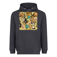 Smoke history seamless pattern Heavyweight Hoodie - BundleAndBundleShop