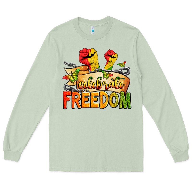 Celebrate Freedom Long Sleeve Tee by Zillion Design Studio | Teevron