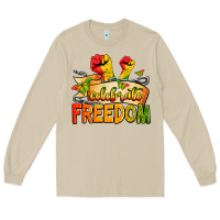 Mushroom celebrate freedom Long Sleeve Tee - Zillion Design Studio