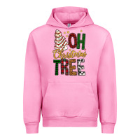 Fuchsia Pink oh christmas tree bbs Urban Hoodie - BundleAndBundleShop