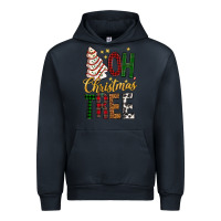 Navy oh christmas tree bbs Urban Hoodie - BundleAndBundleShop