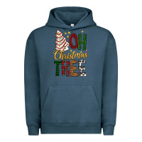 Pigment Midnight Navy oh christmas tree bbs Urban Hoodie - BundleAndBundleShop