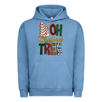 Pigment Pebble Blue oh christmas tree bbs Urban Hoodie - BundleAndBundleShop