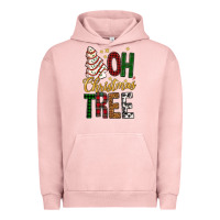 Pigment Salmon oh christmas tree bbs Urban Hoodie - BundleAndBundleShop