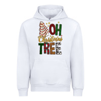 White oh christmas tree bbs Urban Hoodie - BundleAndBundleShop