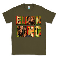 Army Green Black king juneteenth Classic Tee - Zillion Design Studio