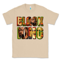 Mushroom Black king juneteenth Classic Tee - Zillion Design Studio