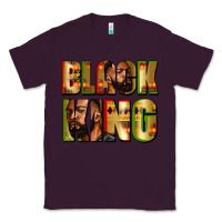 Plum Black king juneteenth Classic Tee - Zillion Design Studio