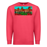 Horses Roses Ann Cactuses License Plate Premium Sweatshirt | Teevron