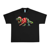 Black t rex christmas Urban Heavy Tee - RanaPortraitStore