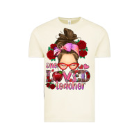 Vintage Arctic one loved teacher messy bun Vintage Tee - RanaPortraitStore