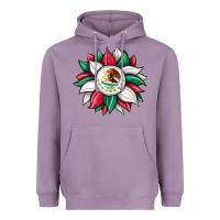 Lavender sunflower mexican flag Heavyweight Hoodie - JahusDesignShop