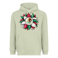 Matcha sunflower mexican flag Heavyweight Hoodie - JahusDesignShop