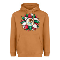 Meerkat sunflower mexican flag Heavyweight Hoodie - JahusDesignShop