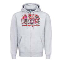 Heather Grey childcare assistant director Zipper Hoodie - RacoonDesign