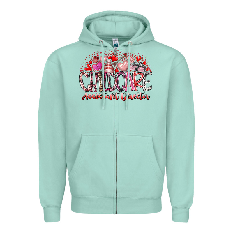 Childcare Assistant Director Zipper Hoodie by RacoonDesign | Teevron